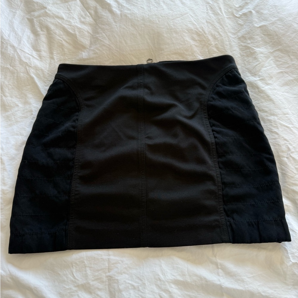 Armani Exchange Black Mini Skirt